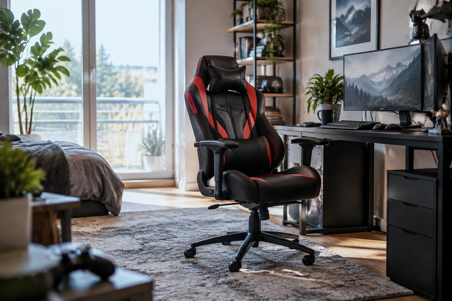 Ilustračná fotografia k téme gamer kreslo