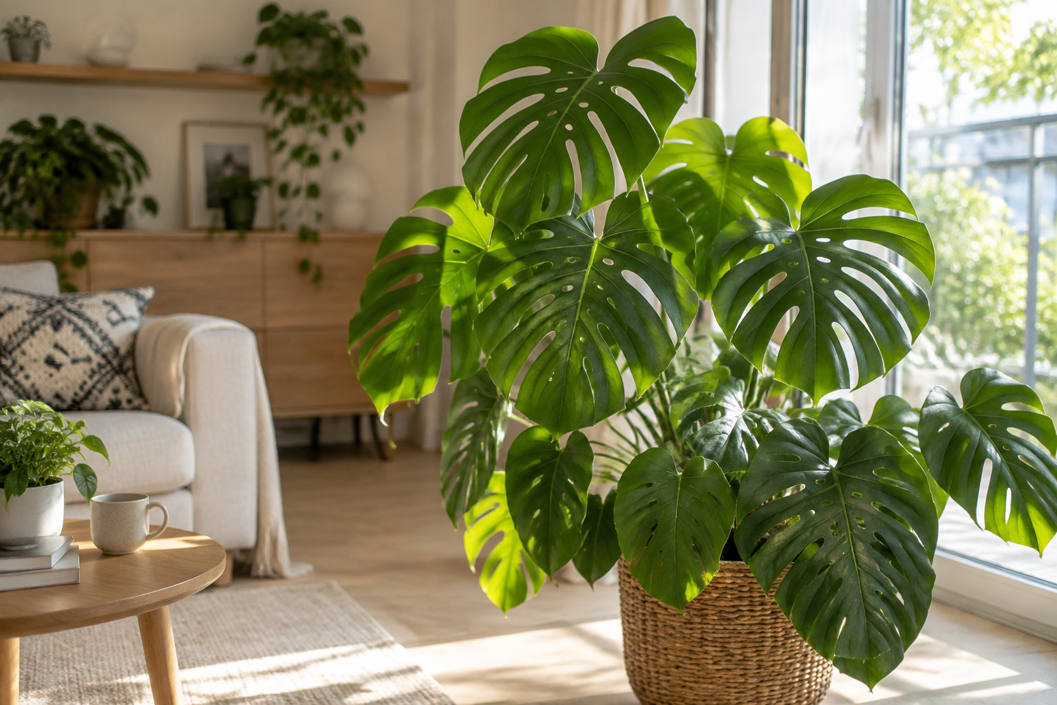 Ilustračná fotografia k téme monstera